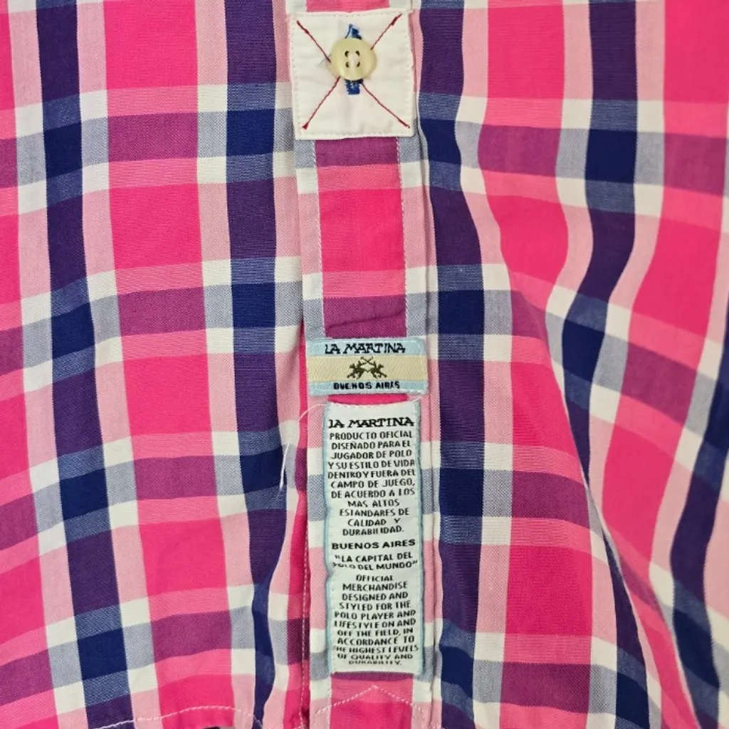 Camisa rosa La Martina