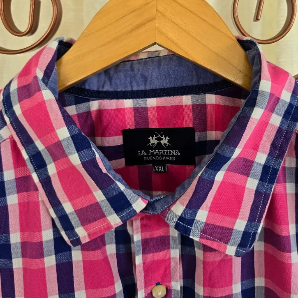 Camisa rosa La Martina