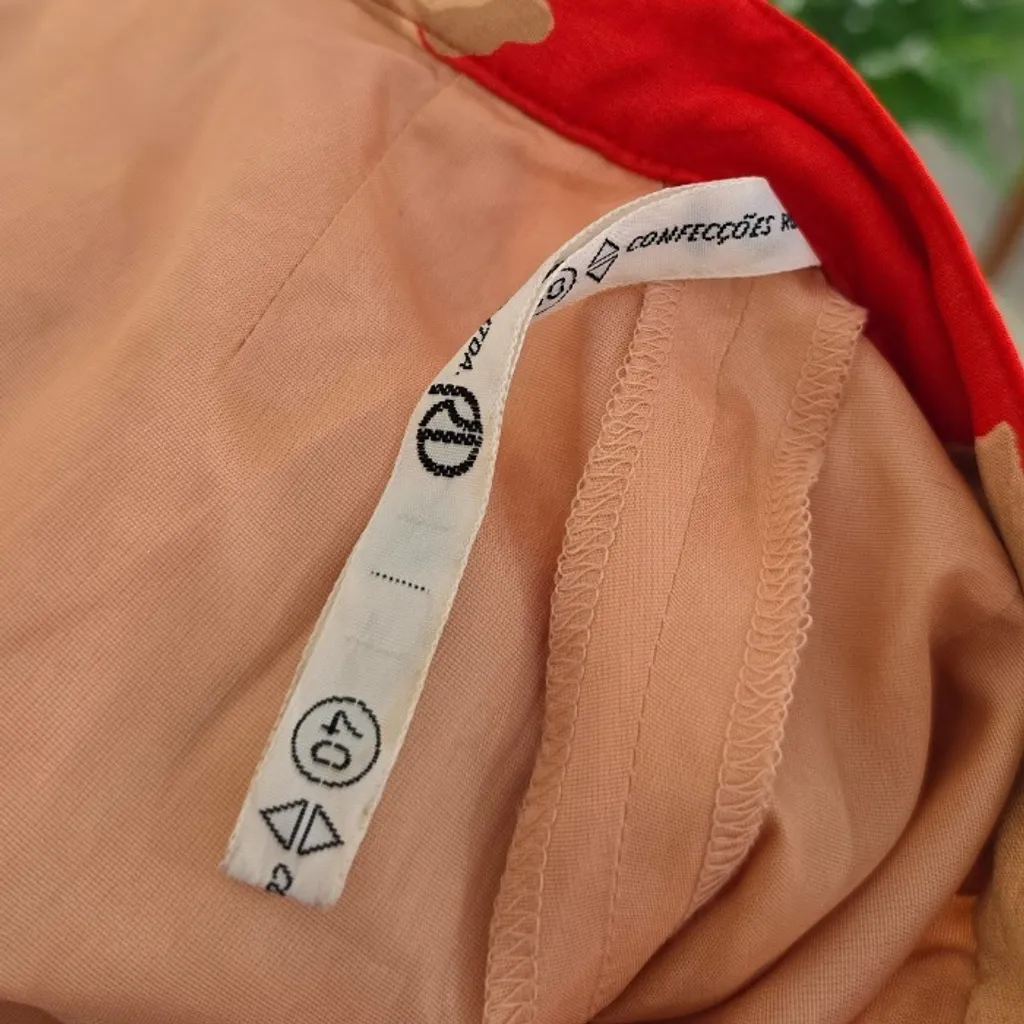 Saia vintage plissada