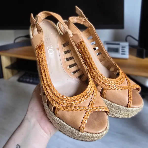 Sandália sisal Arezzo