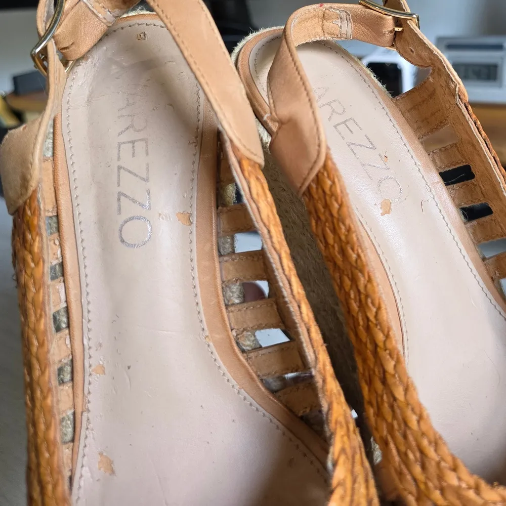 Sandália sisal Arezzo