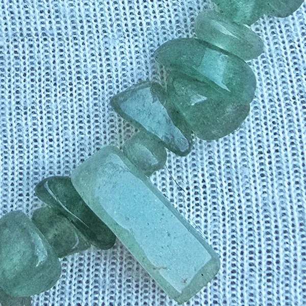 Colar quartzo verde mermaidcore