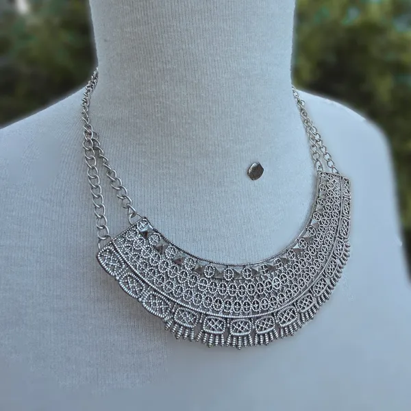 Maxi colar boho étnico