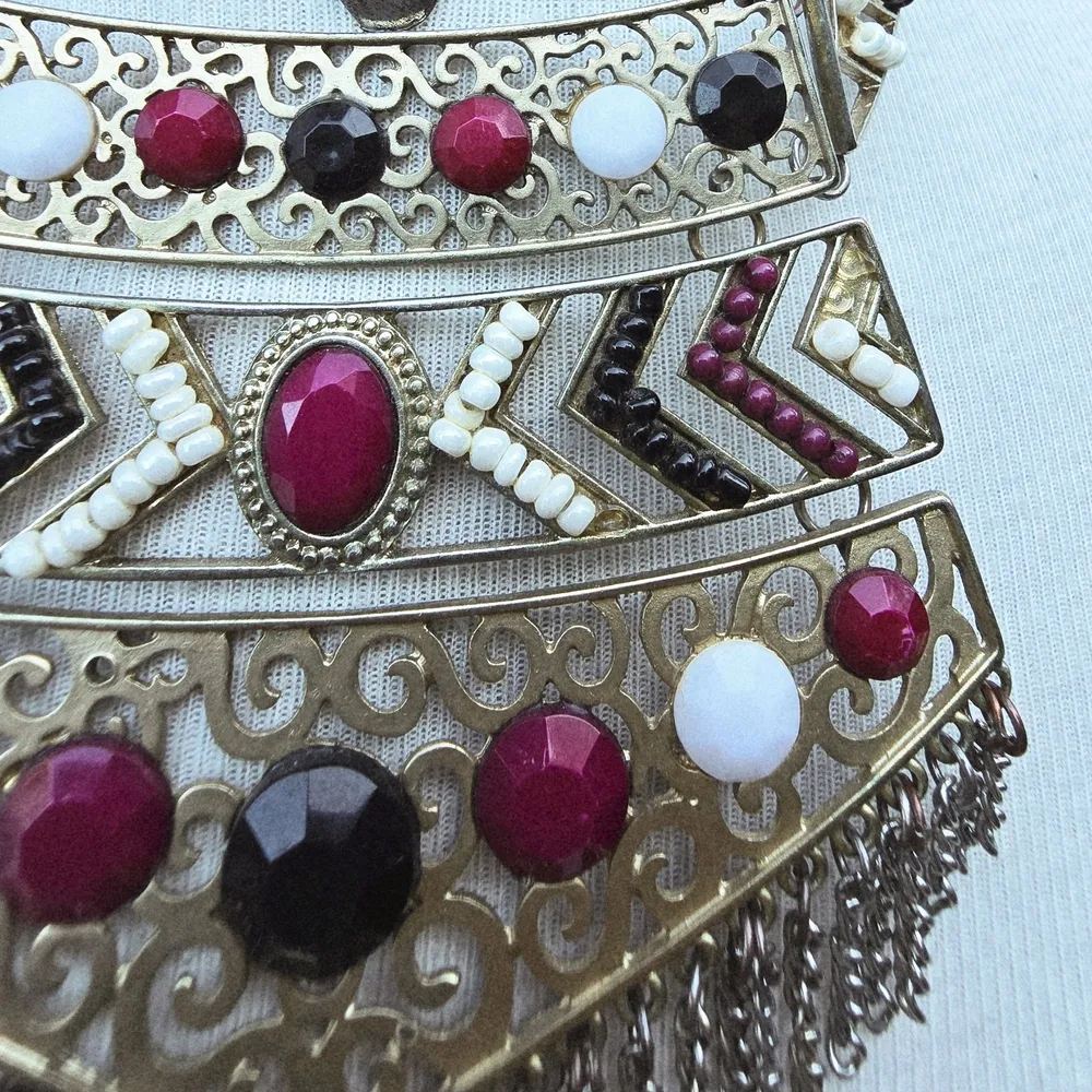 Maxi colar boho tribal