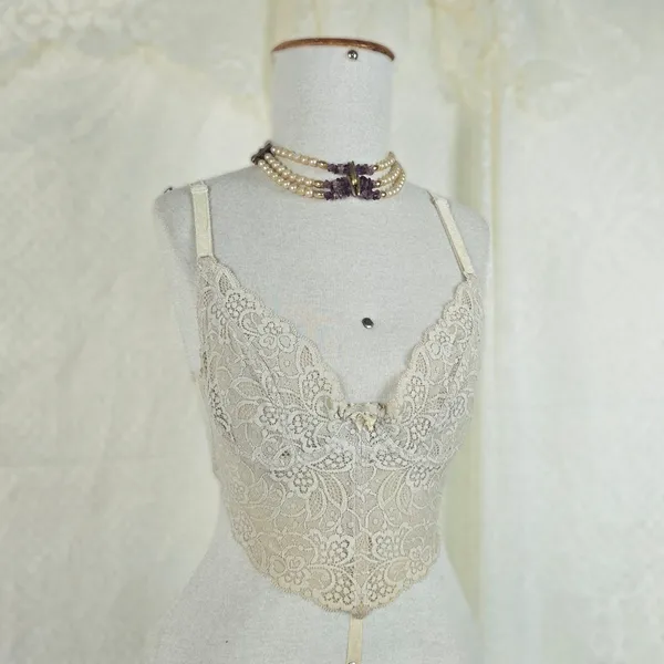 Sutiã barbatanas vintage