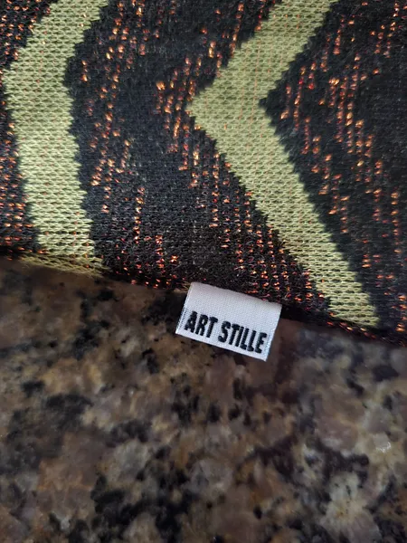 Cardigan malha chevron lurex