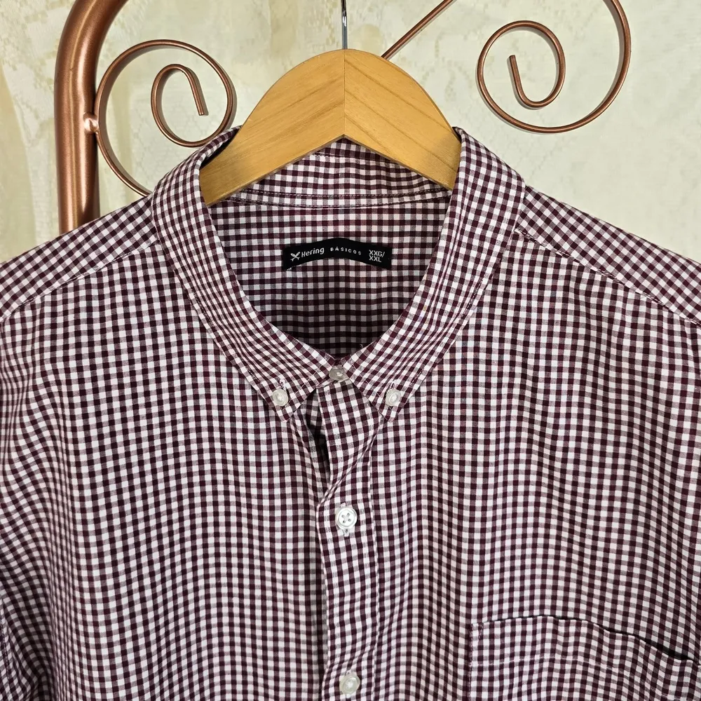 Camisa Hering xadrez