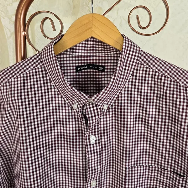 Camisa Hering xadrez