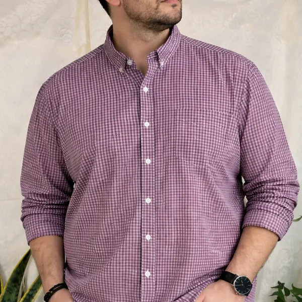 Camisa Hering xadrez
