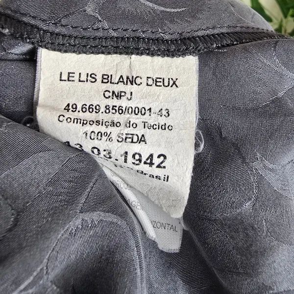 Camisa seda Le Lis Blanc