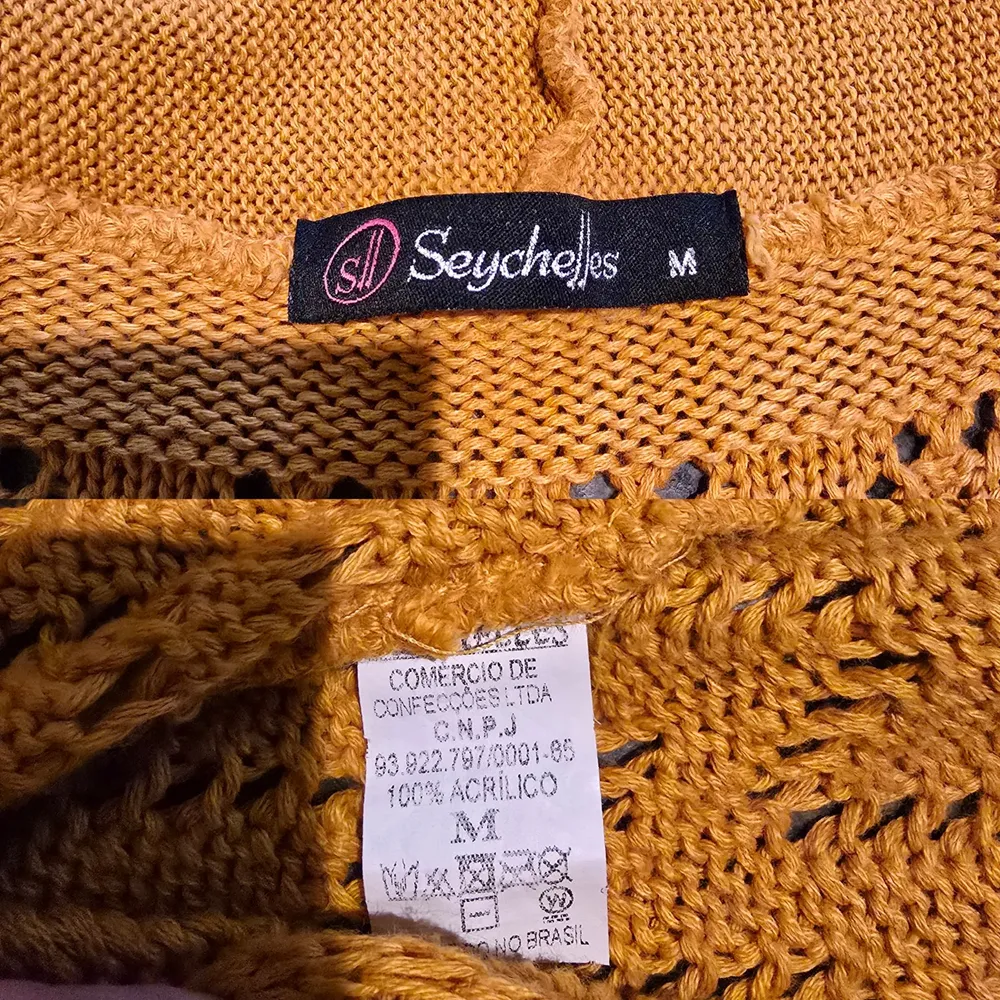 Maxi Cardigan mostarda