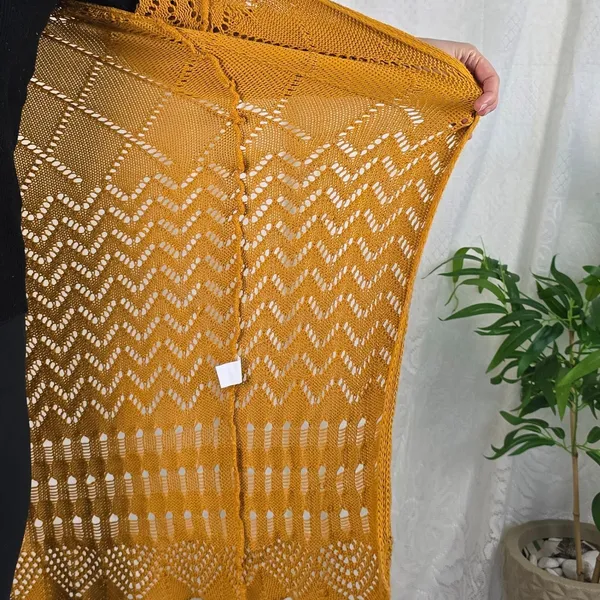Maxi Cardigan mostarda