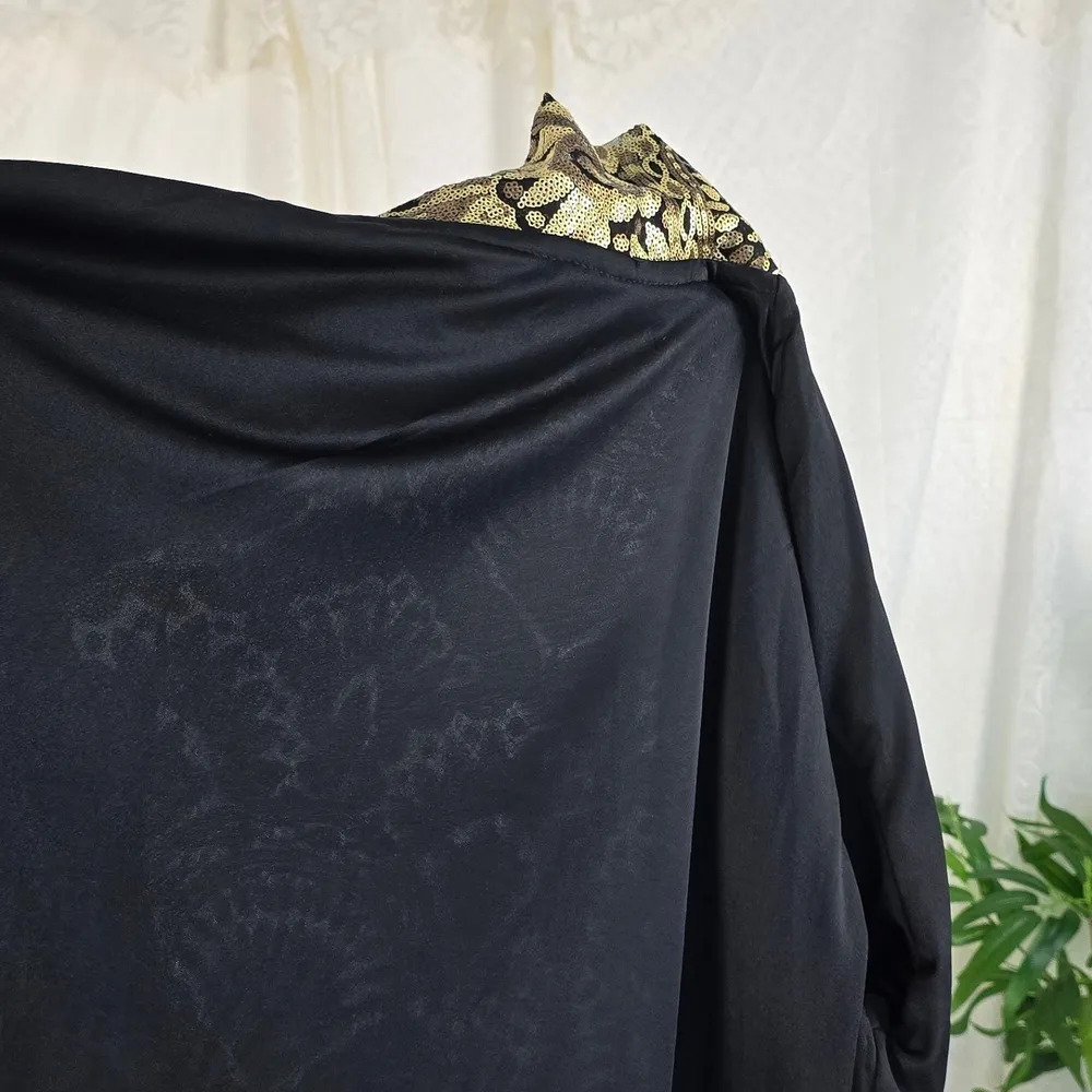 jaqueta bomber vintage paetês