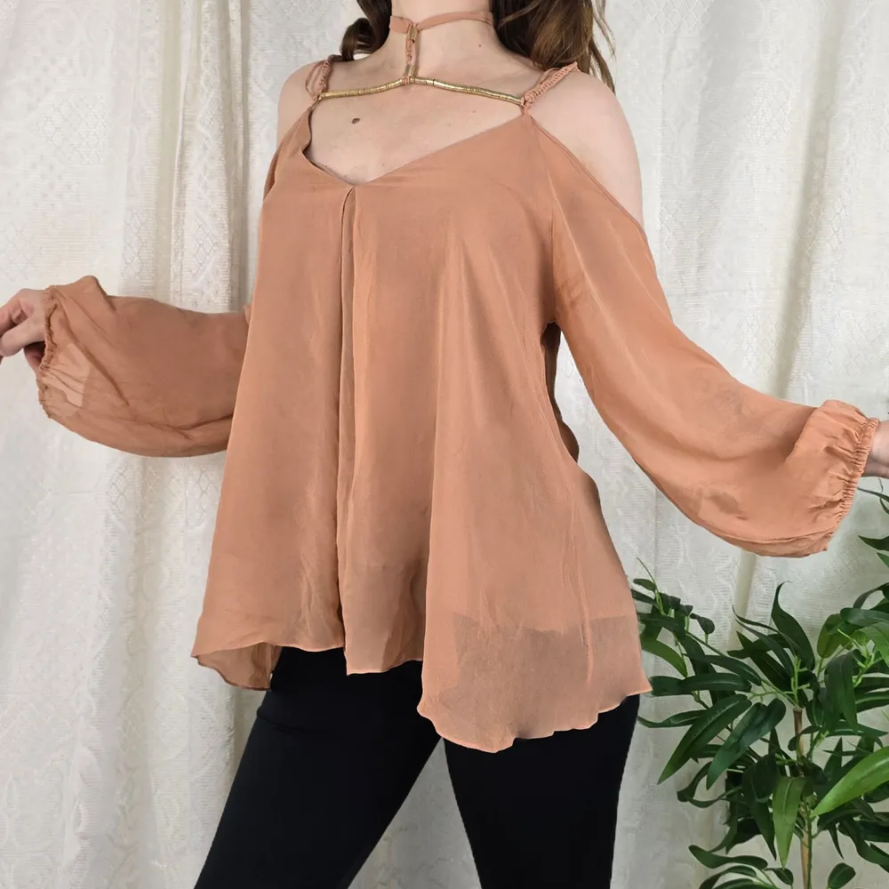 Blusa seda Animale