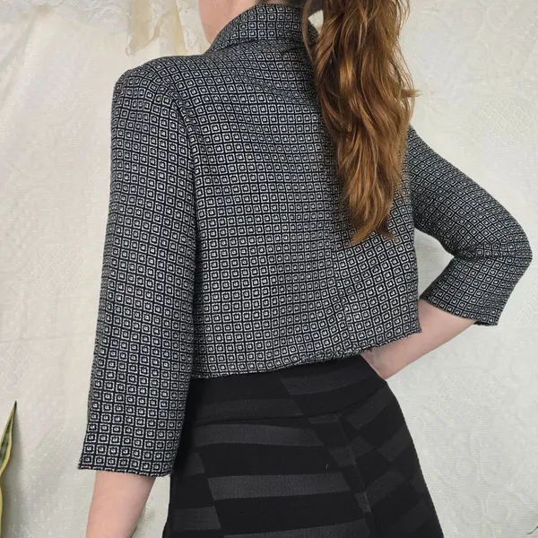 Casaqueto vintage jacquard