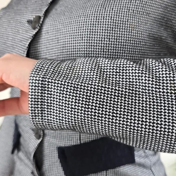 Blazer vintage pied de poule