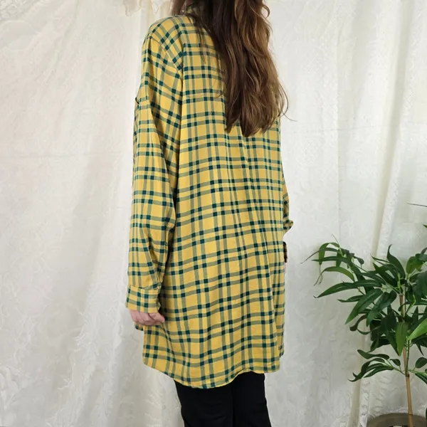 Camisa liocel vintage