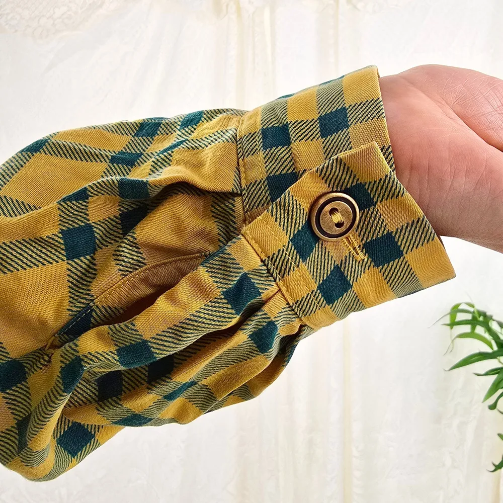 Camisa liocel vintage
