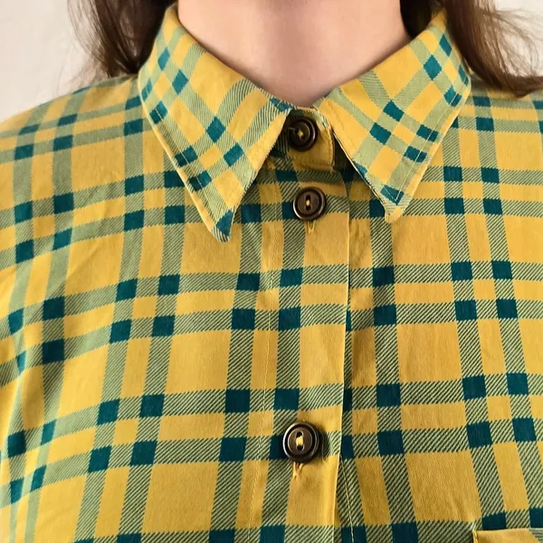 Camisa liocel vintage