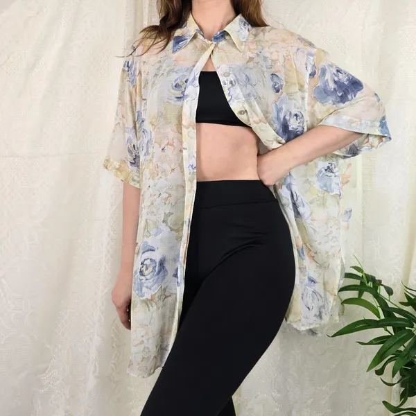 Chemise vintage viscose
