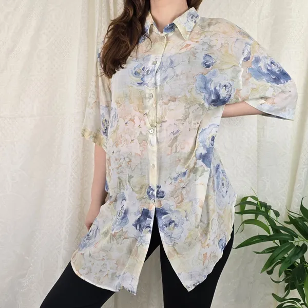 Chemise vintage viscose