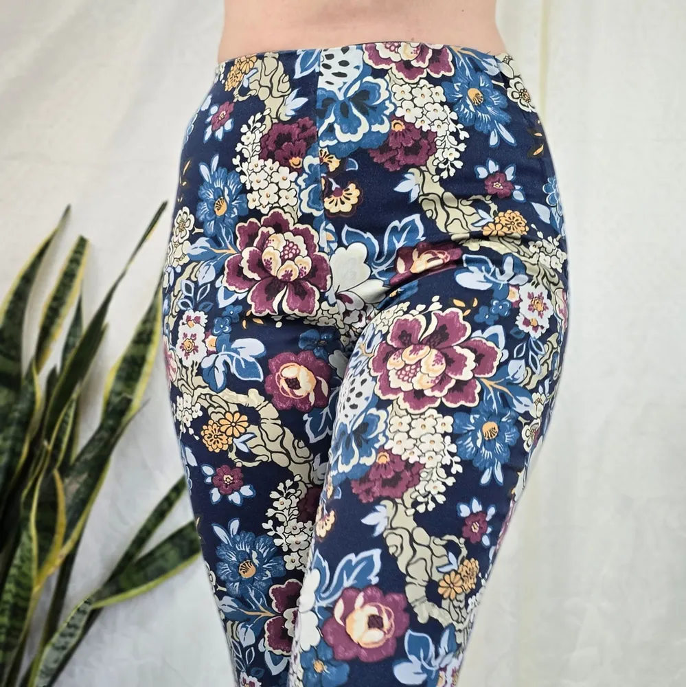 Skinny Zara estampada