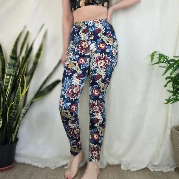 Skinny Zara estampada