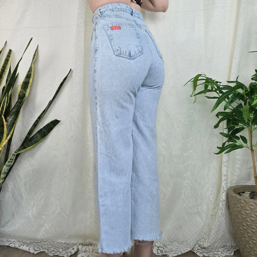 Wide leg 100 algodão