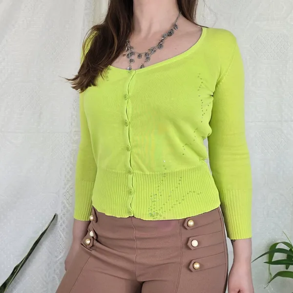 Twinset verde tricot