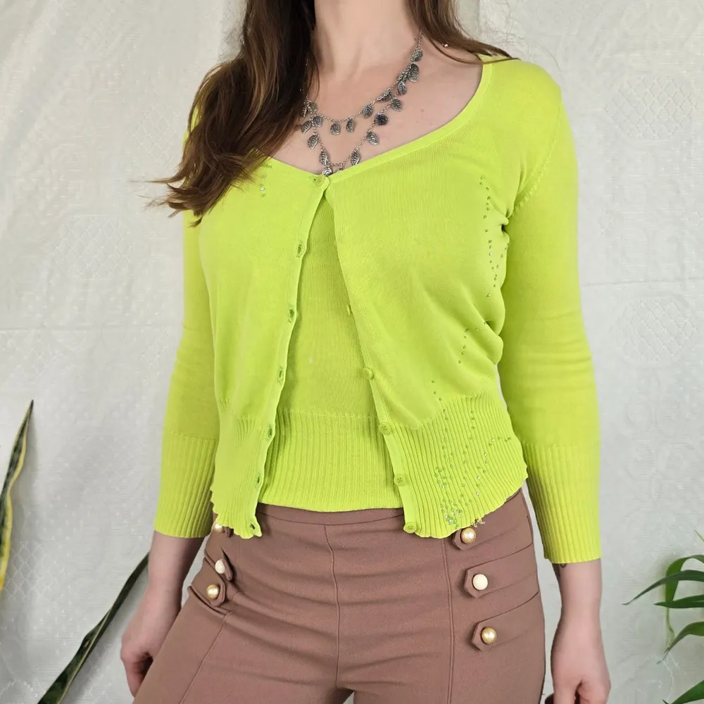 Twinset verde tricot