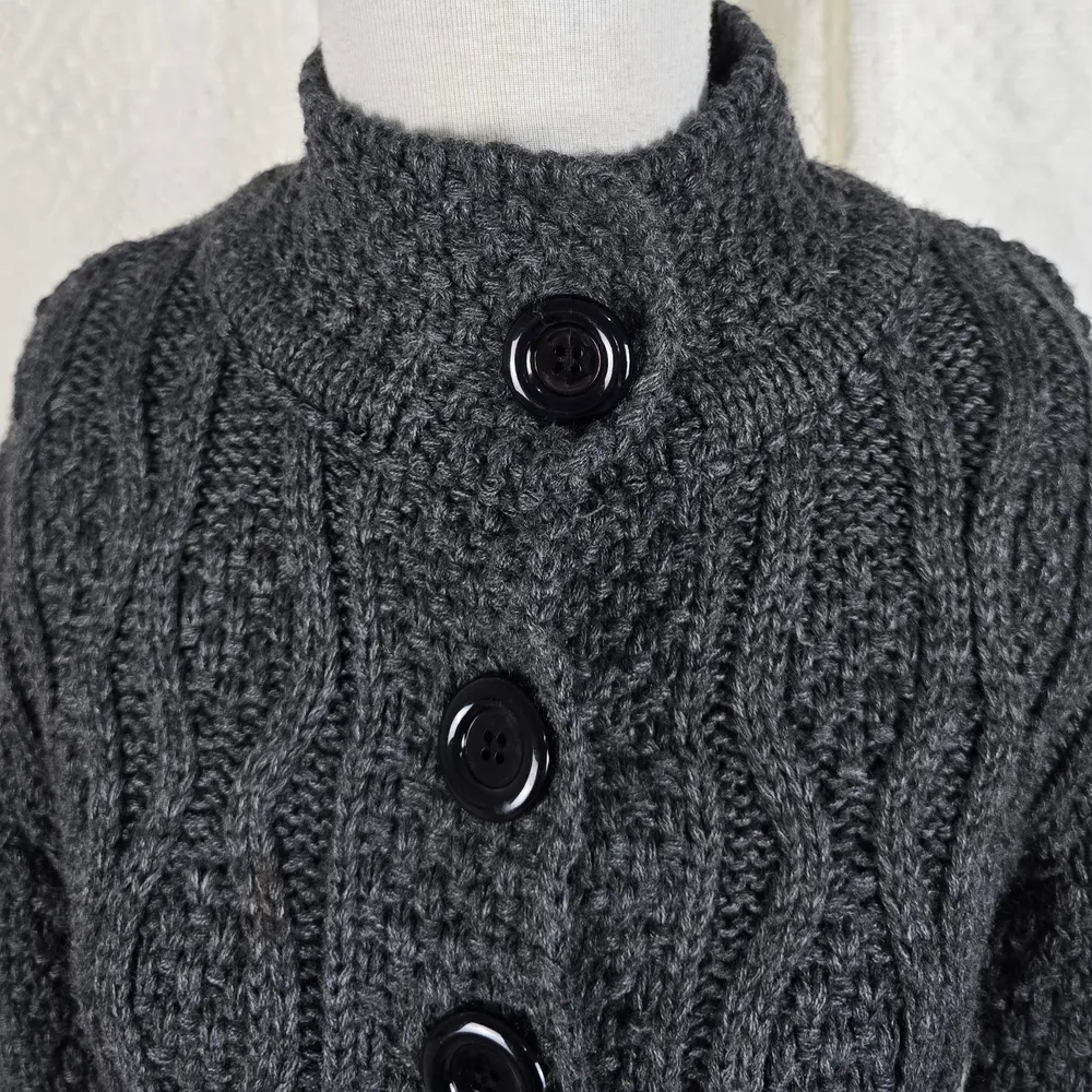 Cardigan tricô artesanal