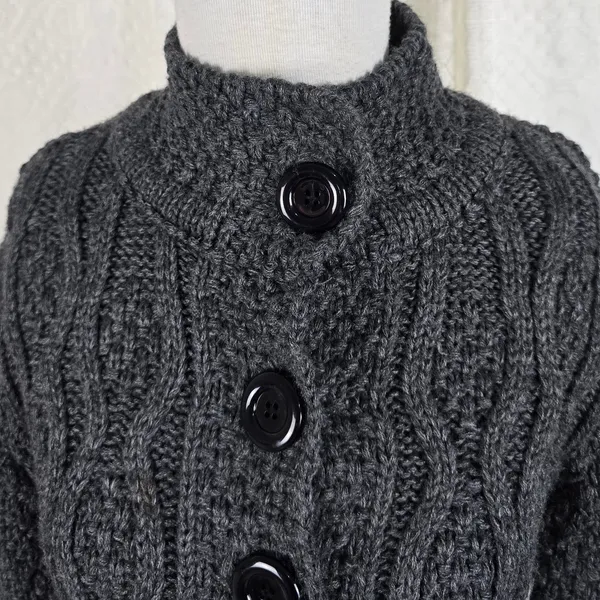 Cardigan tricô artesanal