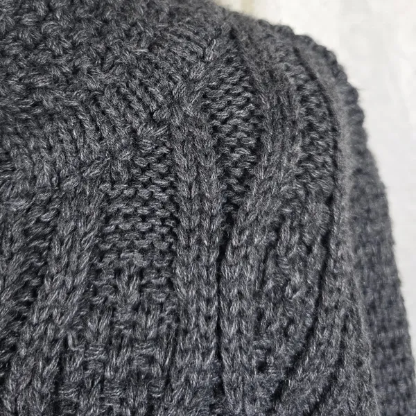 Cardigan tricô artesanal