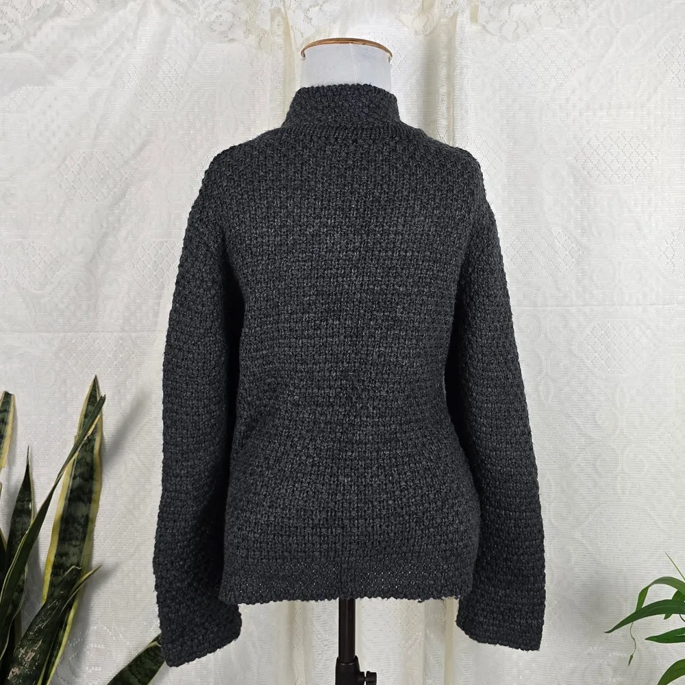 Cardigan tricô artesanal