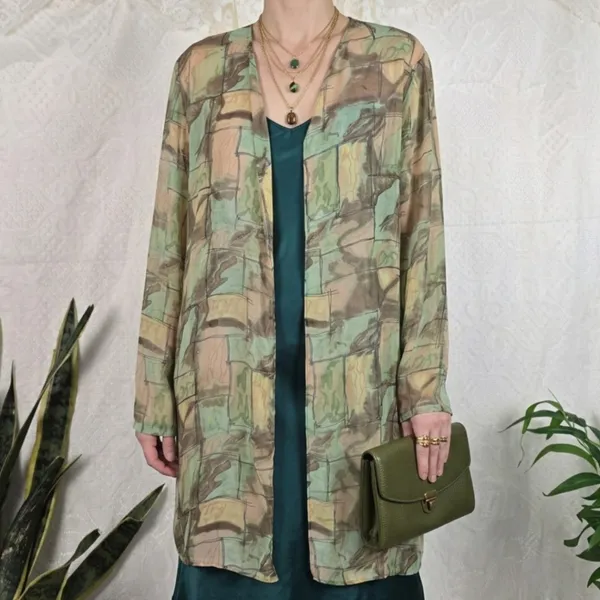 kimono vintage chiffon