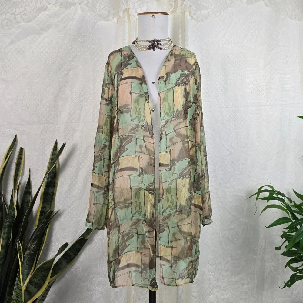 kimono vintage chiffon