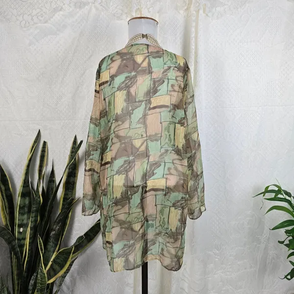 kimono vintage chiffon