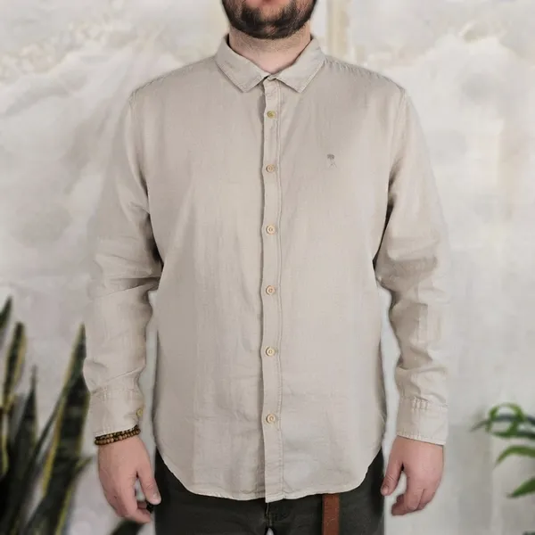 Camisa linho misto