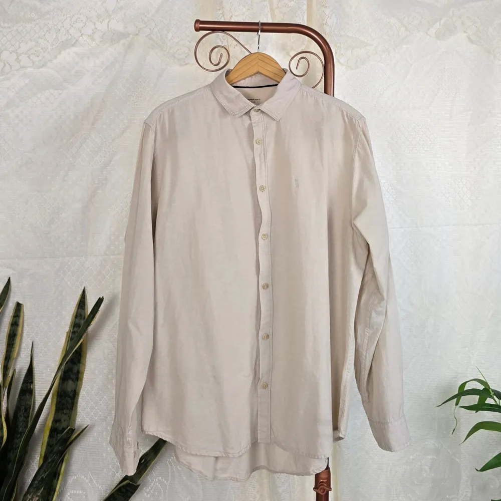 Camisa linho misto