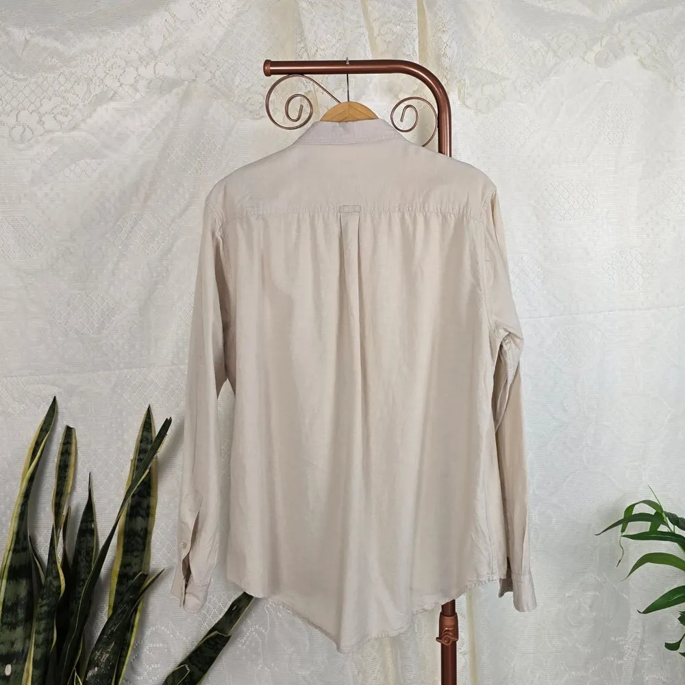 Camisa linho misto
