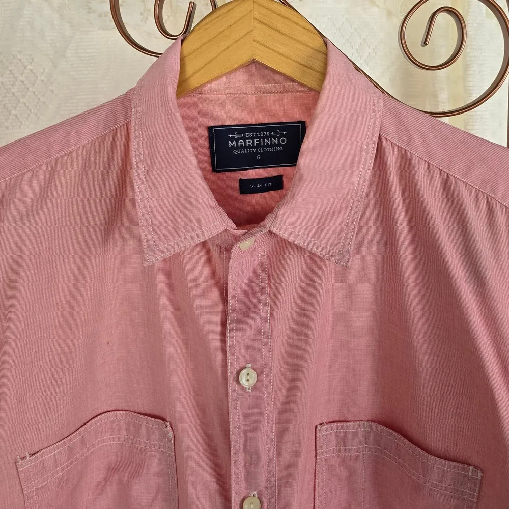 Camisa social rosa