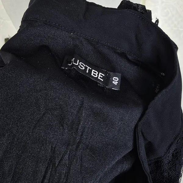 Blusa preta gótica y2k