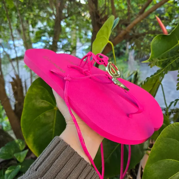 Rasteirinha Dumond rosa pink