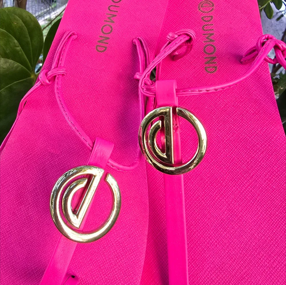 Rasteirinha Dumond rosa pink