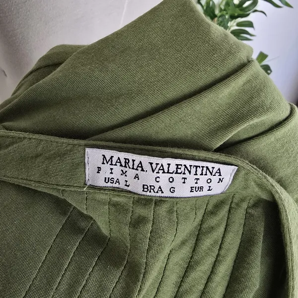 Bata algodão pima verde oliva