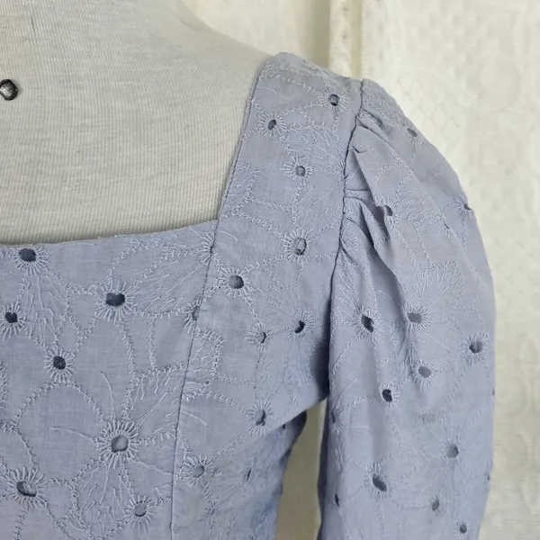 Cropped azul laise