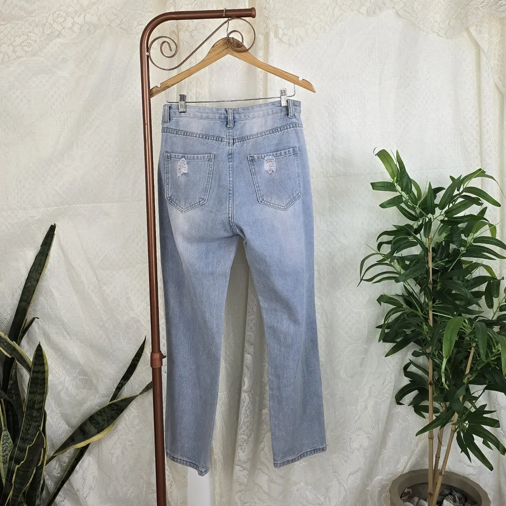 Calça jeans destroyed