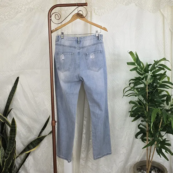 Calça jeans destroyed