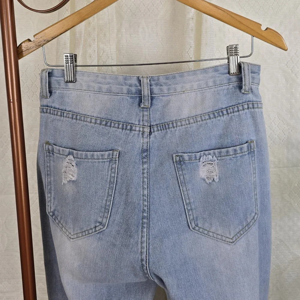 Calça jeans destroyed
