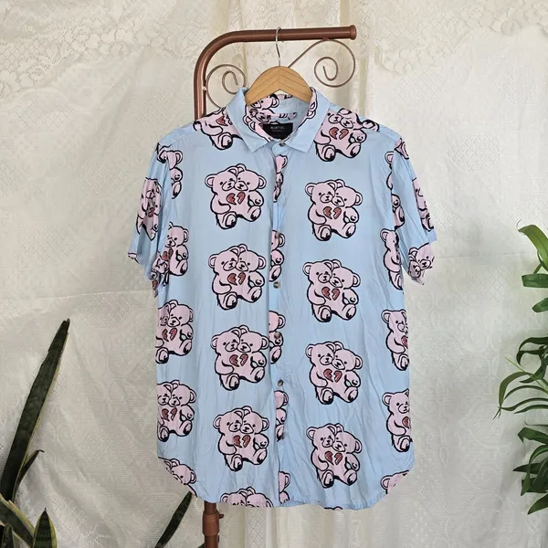 Camisa ursinhos viscose